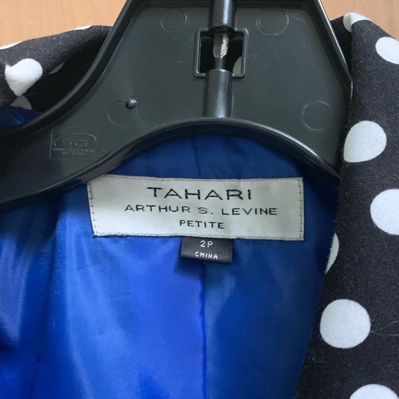 Tahari Polka Jacket 2P - Picture 4 of 4